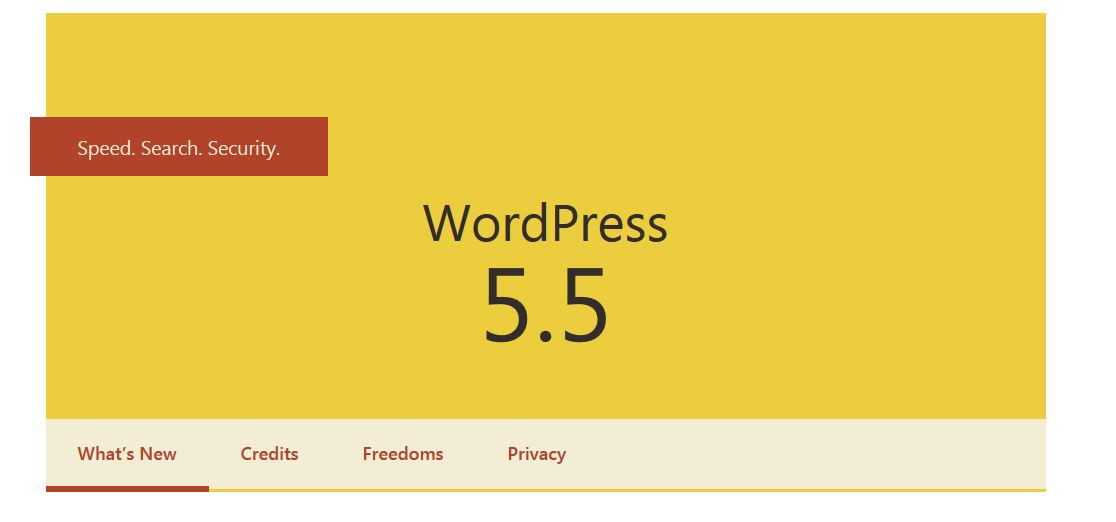 wordpress 5.5