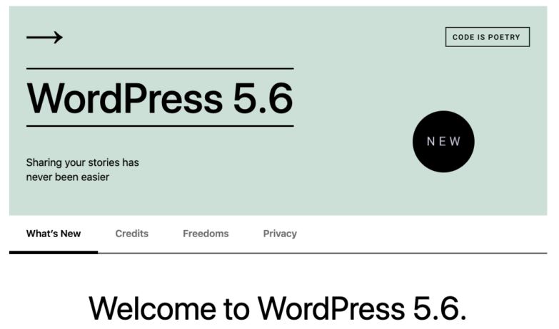 wordpress update