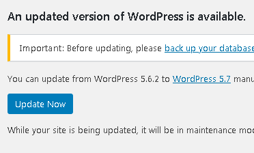 wordpress 5.7